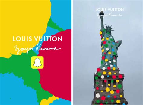 louis vuitton landmark|louis vuitton snapchat dots.